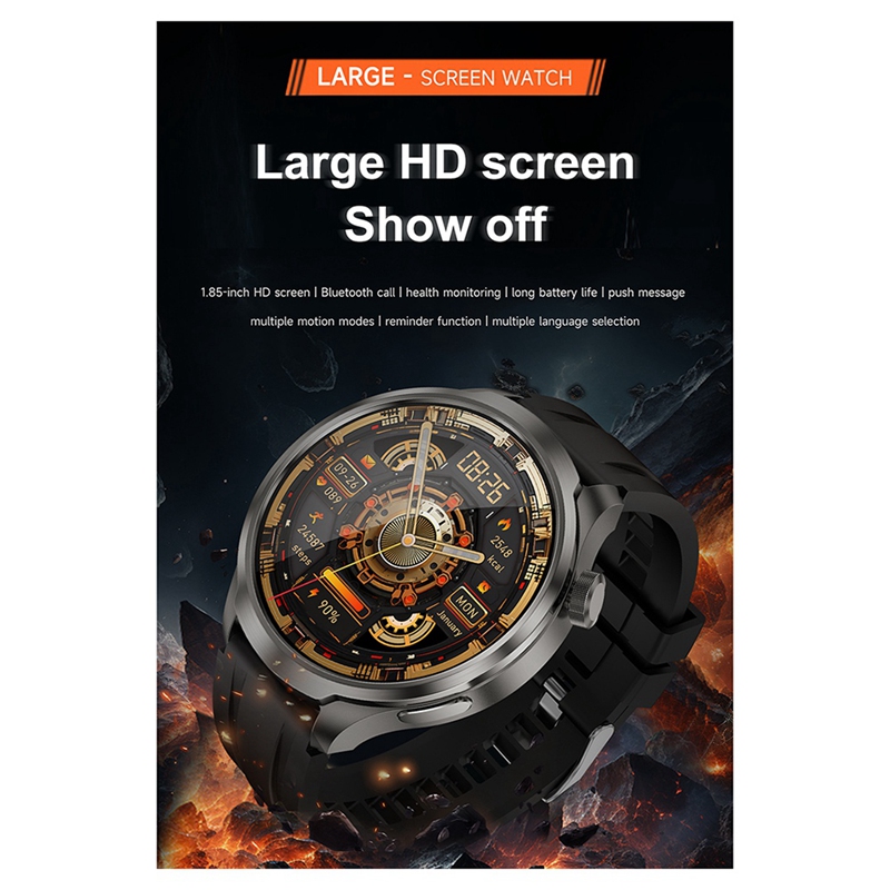 1.85-Inch Ultra HD Smart Watch - Heart Rate Gps Watch บทวิจารณ์และราคา