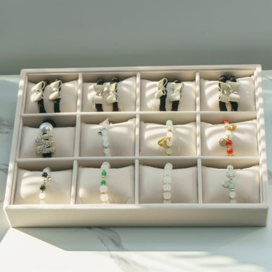 Jewelry Watch Tray, Velvet Wat - Watch Display Pillow บทวิจารณ์และราคา