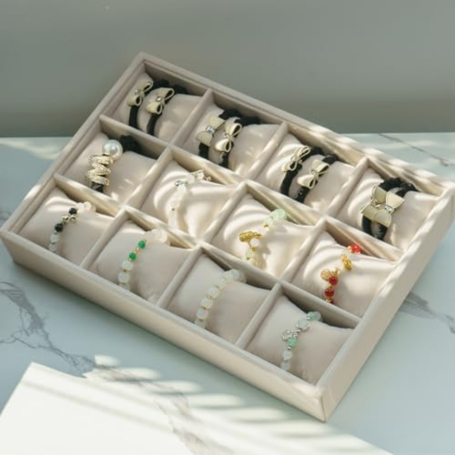 Jewelry Watch Tray, Velvet Wat - Watch Display Pillow บทวิจารณ์และราคา