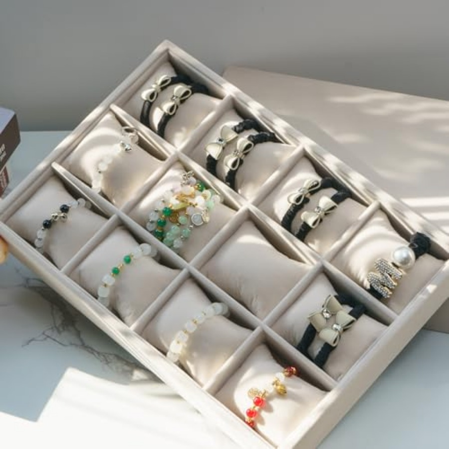 Jewelry Watch Tray, Velvet Wat - Watch Display Pillow บทวิจารณ์และราคา