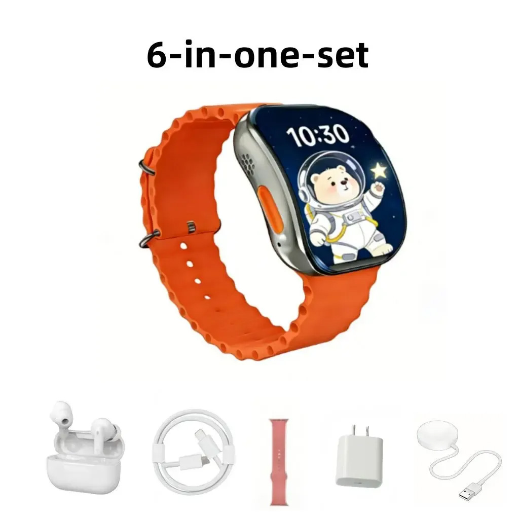Premium 6-In-1 Smartwatch Set  - Smartwatch Premium Watches For Women บทวิจารณ์และราคา