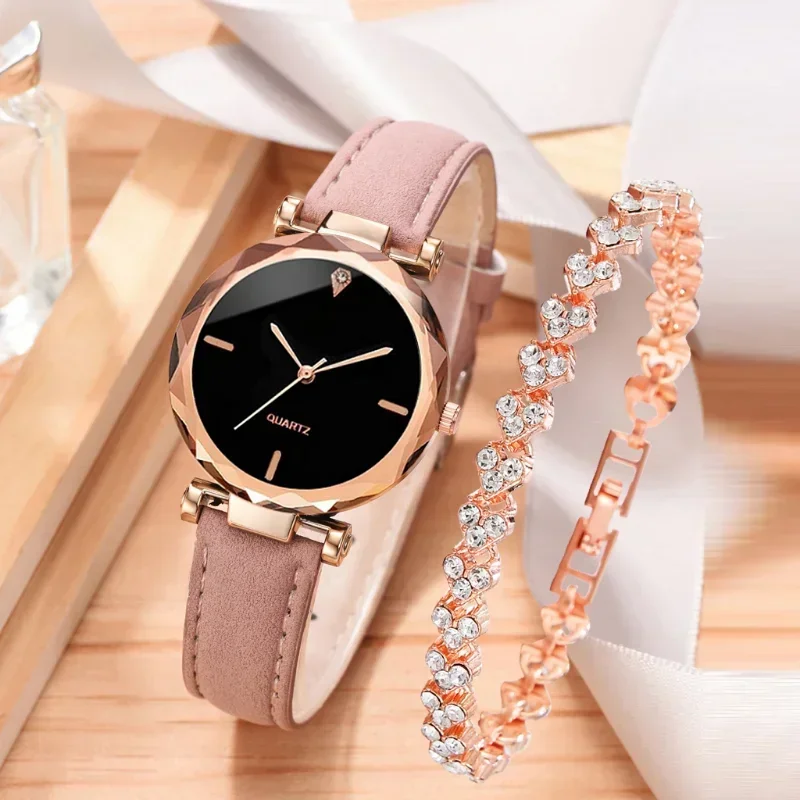 2PCS Set Luxury Watch Women Br - Ladies Fashion Watch บทวิจารณ์และราคา