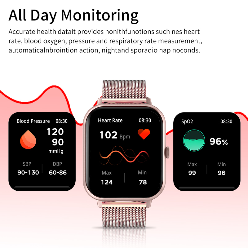 LIGE Women Smartwatch Bluetoot - Smartwatch Watch Whatsapp บทวิจารณ์และราคา