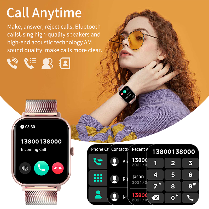 LIGE Women Smartwatch Bluetoot - Smartwatch Watch Whatsapp บทวิจารณ์และราคา