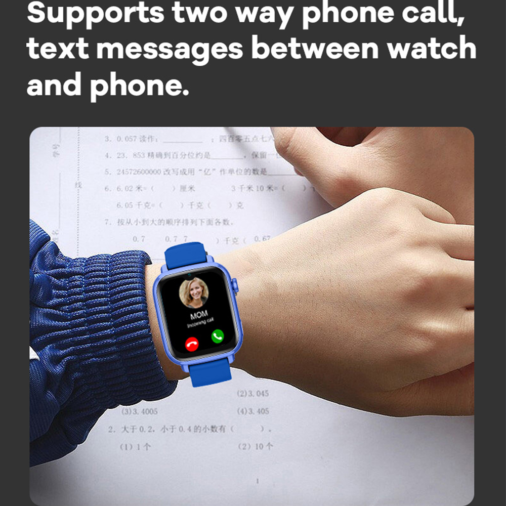 Smart Watch Kids 4G GPS WiFi P - Smartwatch Watches Gift For Boys With Gps บทวิจารณ์และราคา