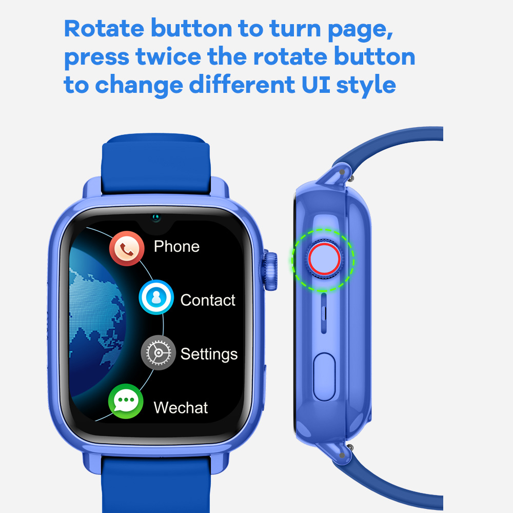 Smart Watch Kids 4G GPS WiFi P - Smartwatch Watches Gift For Boys With Gps บทวิจารณ์และราคา