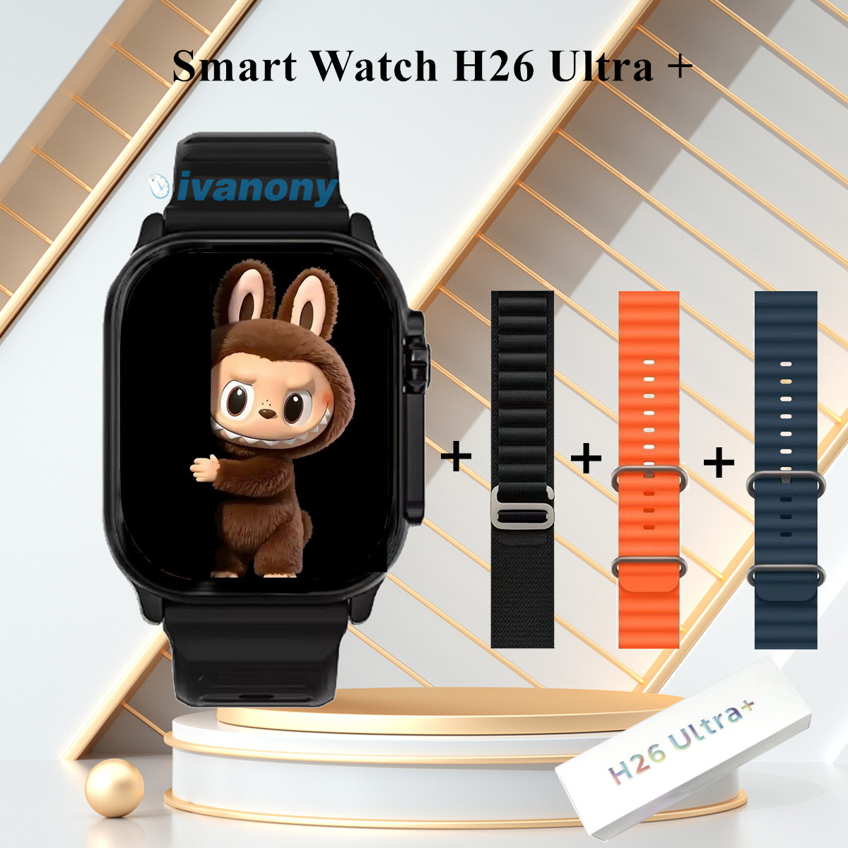 Original Amoled Smart Watch H2 - Smartwatch Watch Whatsapp บทวิจารณ์และราคา
