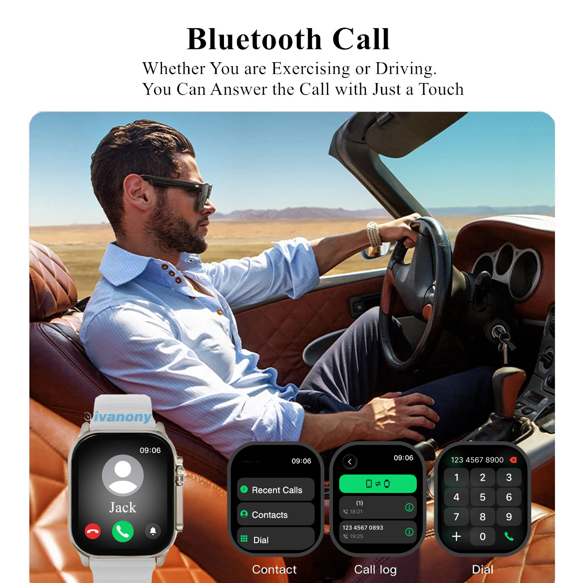 Original Amoled Smart Watch H2 - Smartwatch Watch Whatsapp บทวิจารณ์และราคา