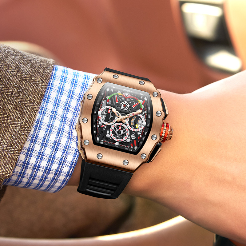ONOLA Wristwatches Quartz Wris - Chronograph Sport Watch บทวิจารณ์และราคา