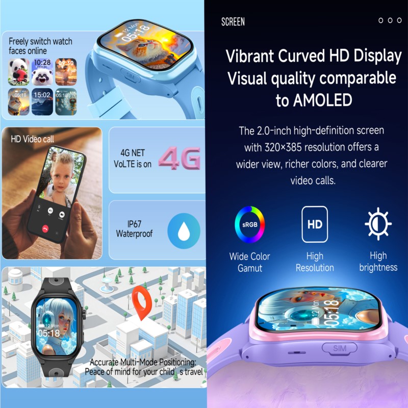 Smart Watch for Kids with GPS  - Smartwatch Watches Gift For Boys With Gps บทวิจารณ์และราคา