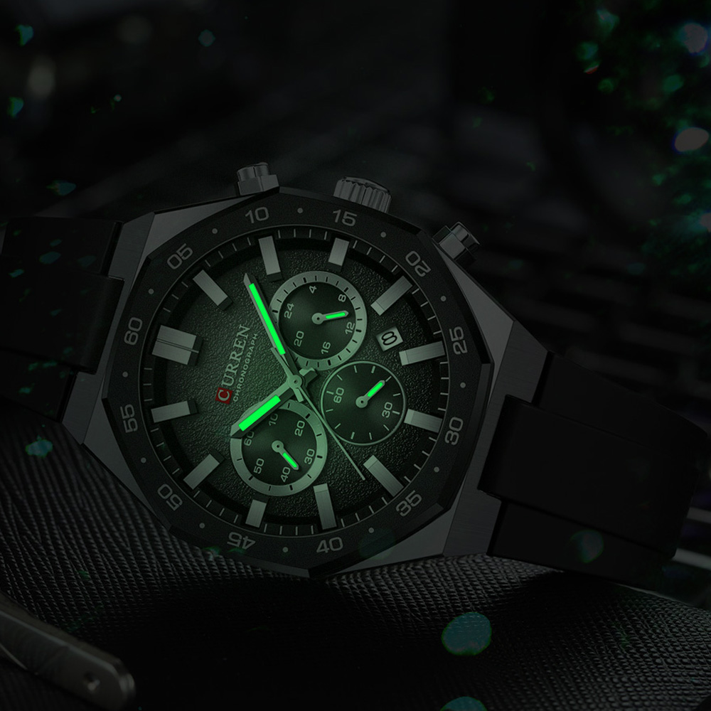 CURREN Fashion Casual Men Spor - Chronograph Sport Watch บทวิจารณ์และราคา