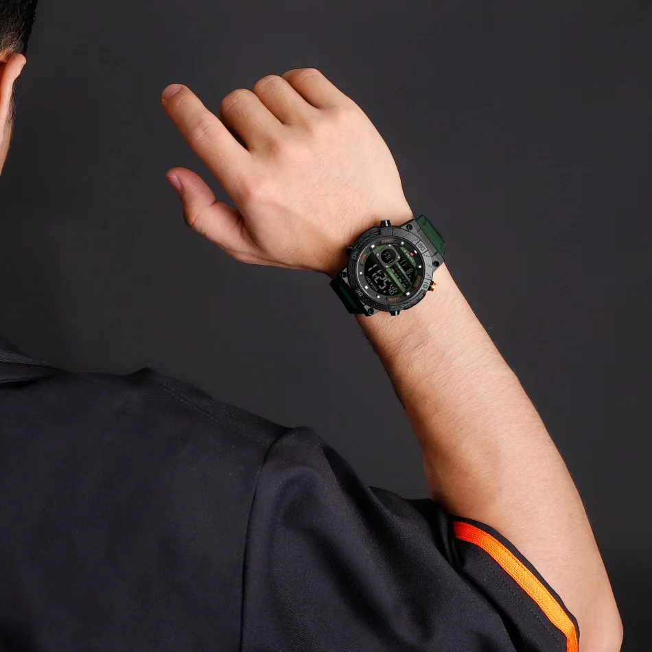 NAVIFORCE New LCD Digital Spor - Watch Display Pillow บทวิจารณ์และราคา