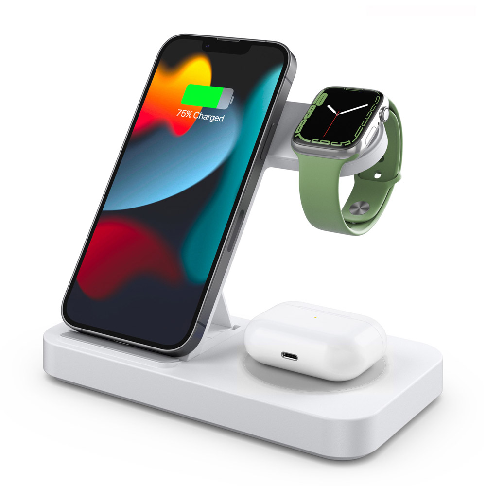 Travel 4 in 1 Wireless Charger - Iwatch Smartwatch บทวิจารณ์และราคา