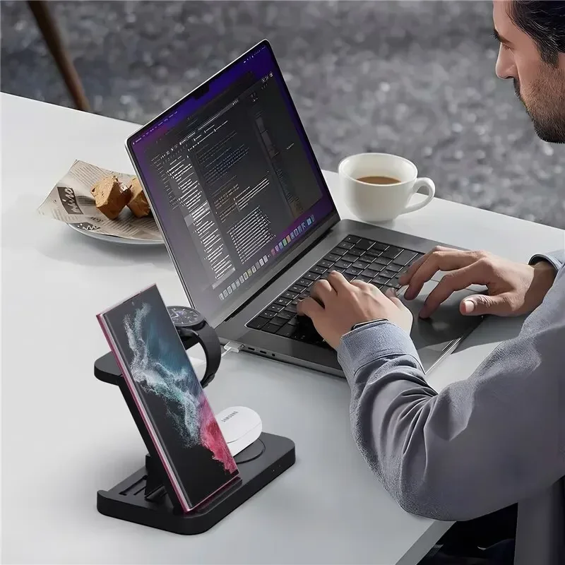 Travel 4 in 1 Wireless Charger - Iwatch Smartwatch บทวิจารณ์และราคา