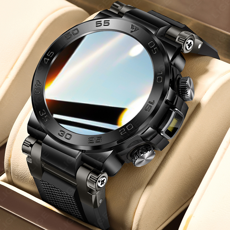 LIGE Rugged Military Smart Wat - Smartwatch Rugged Watches For Men บทวิจารณ์และราคา