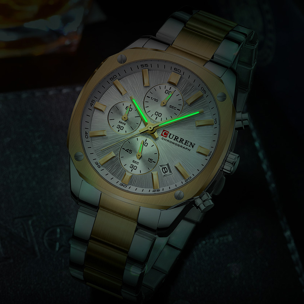 CURREN Modern Men's 42mm Sport - Chronograph Sport Watch บทวิจารณ์และราคา
