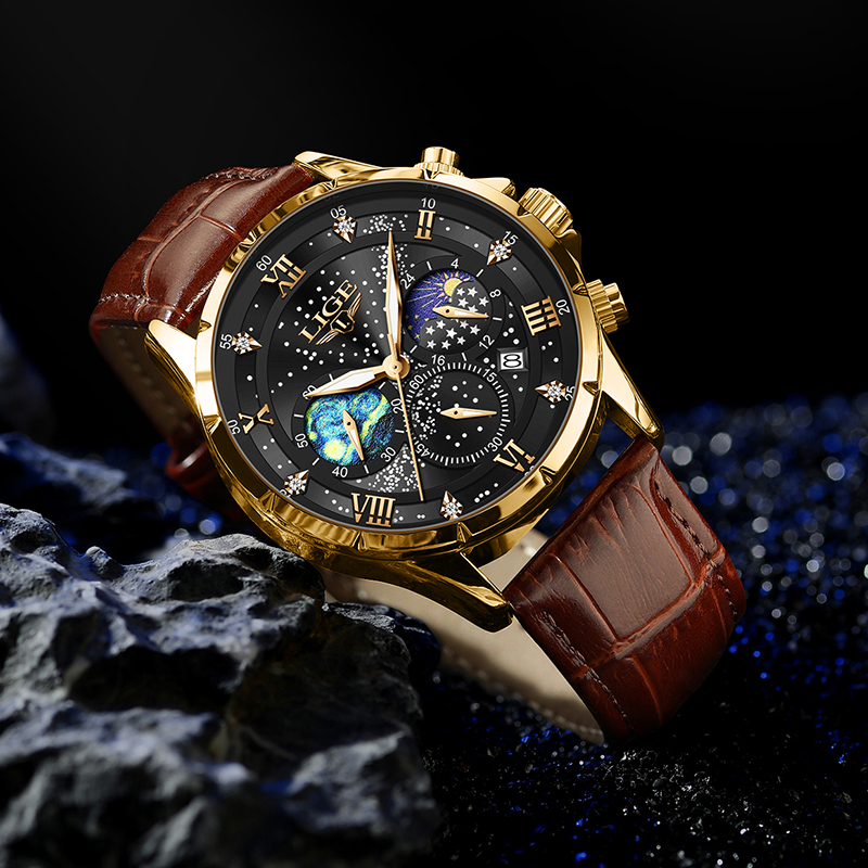 LIGE 2024 Top Luxury Brand Men - Smartwatch Army Watches For Men บทวิจารณ์และราคา