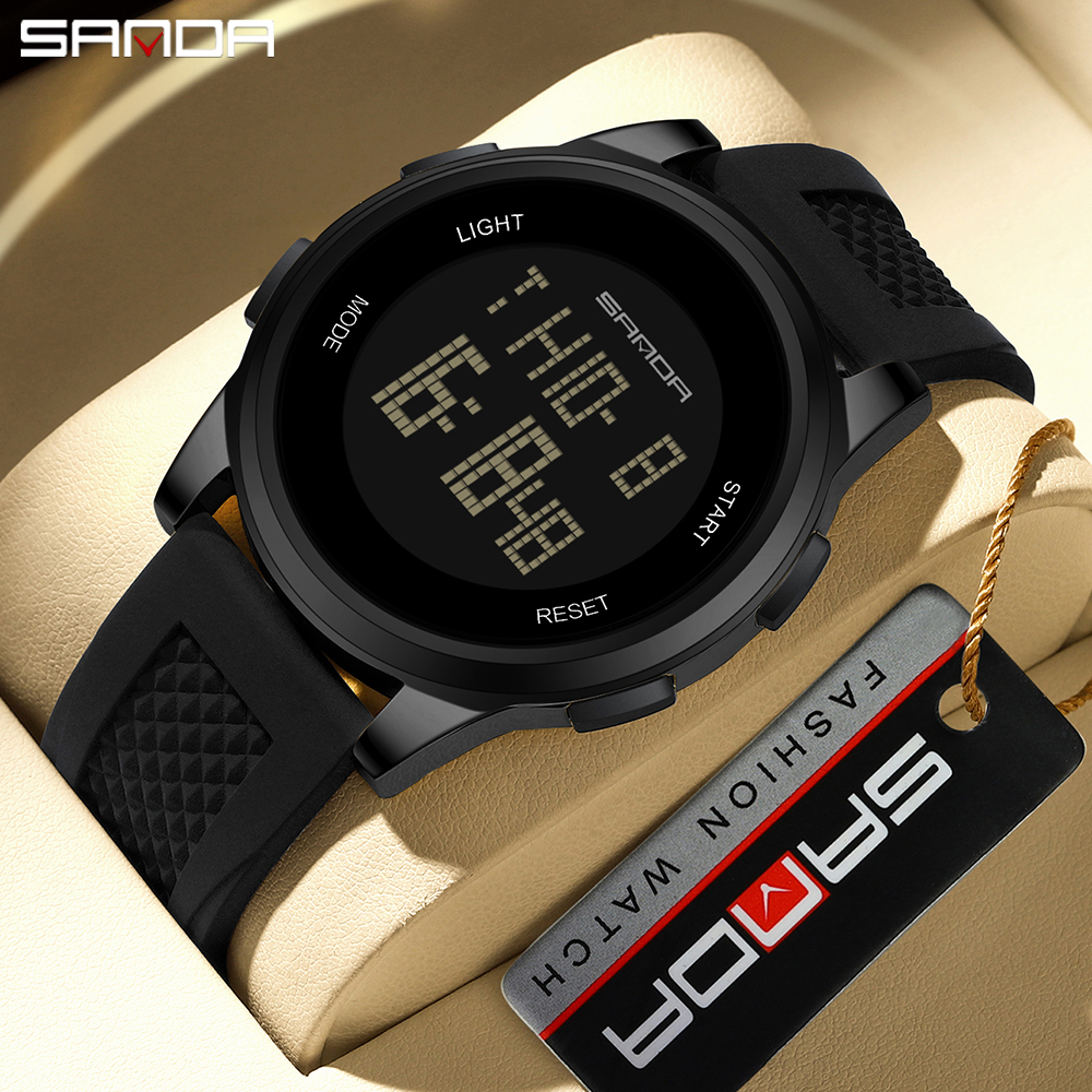 SANDA 9067 Digital Watch Men M - Smartwatch Army Watches For Men บทวิจารณ์และราคา