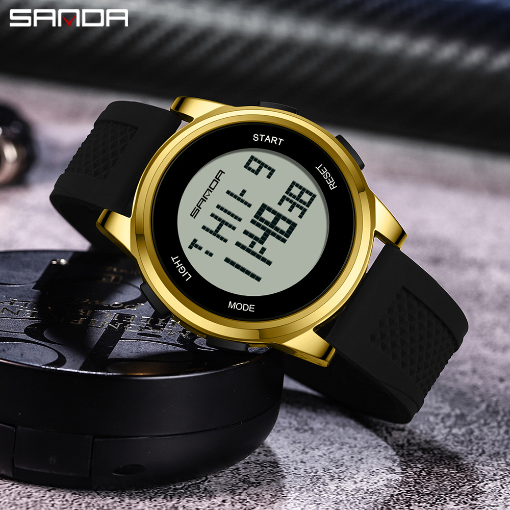 SANDA 9067 Digital Watch Men M - Smartwatch Army Watches For Men บทวิจารณ์และราคา