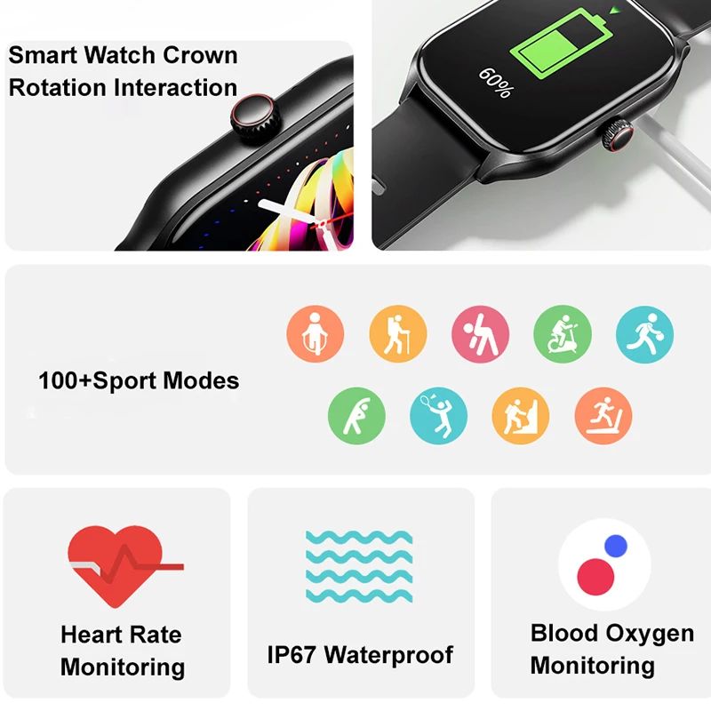 Awei H21 Multifunctional Smart - Smartwatch Online Watches For Men บทวิจารณ์และราคา