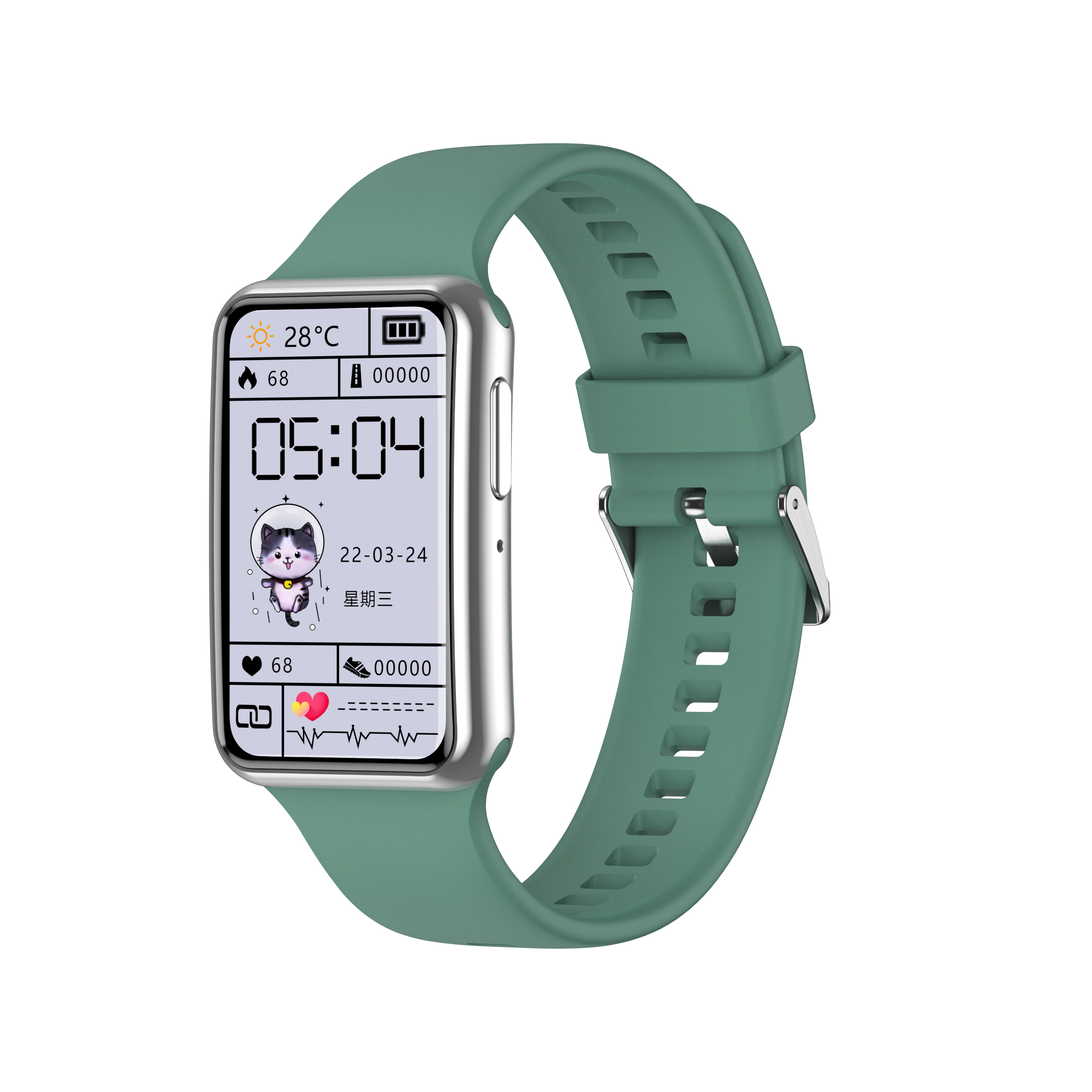 1.47 Inch BT Call Smart Band H - Watch Smart Smartwatch บทวิจารณ์และราคา