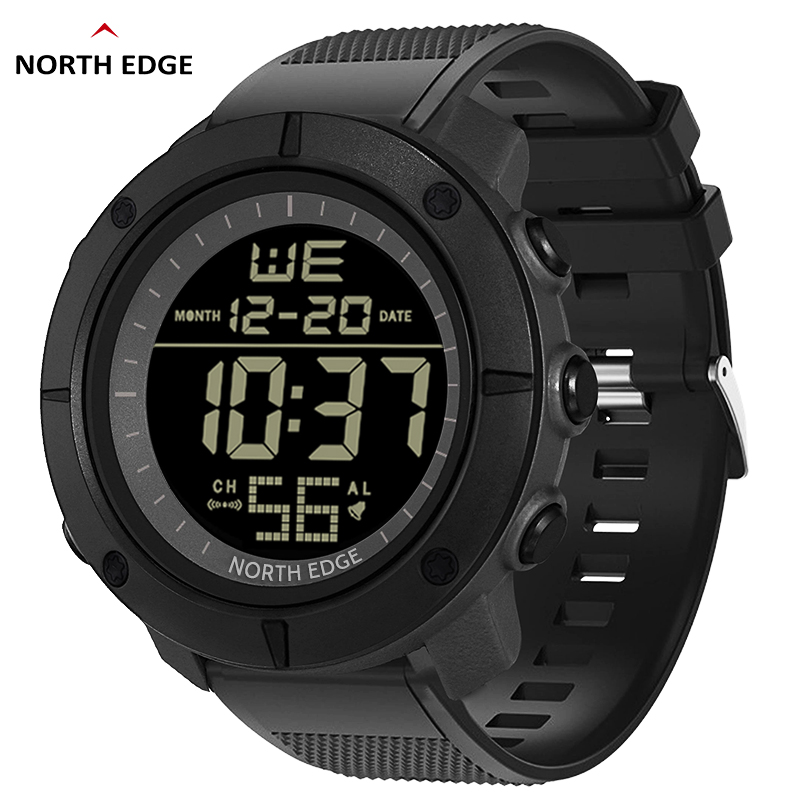 NORTH EDGE Mens Digital Watche - Smartwatch Army Watches For Men บทวิจารณ์และราคา