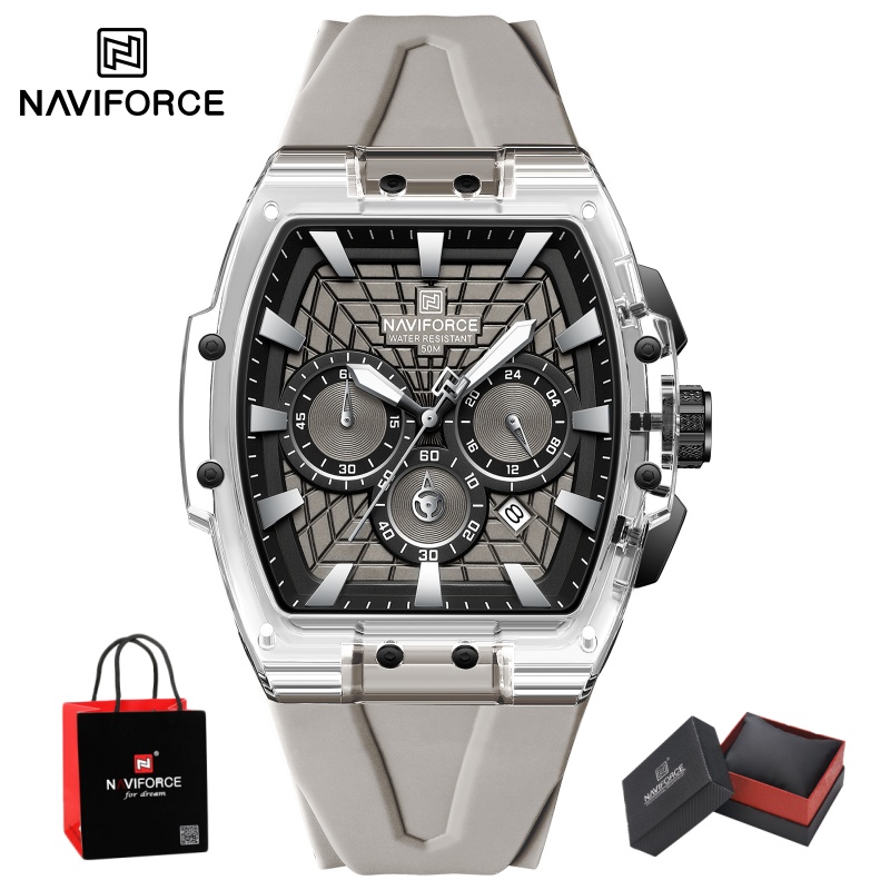 NAVIFORCE Mens Sport Watches 5 - Chronograph Sport Watch บทวิจารณ์และราคา