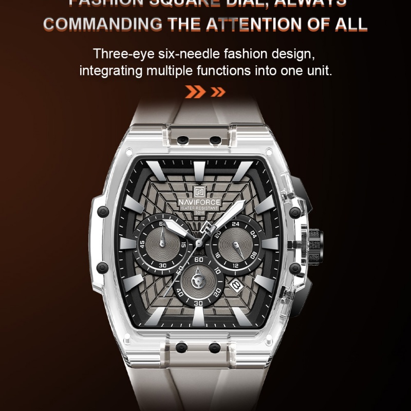 NAVIFORCE Mens Sport Watches 5 - Chronograph Sport Watch บทวิจารณ์และราคา