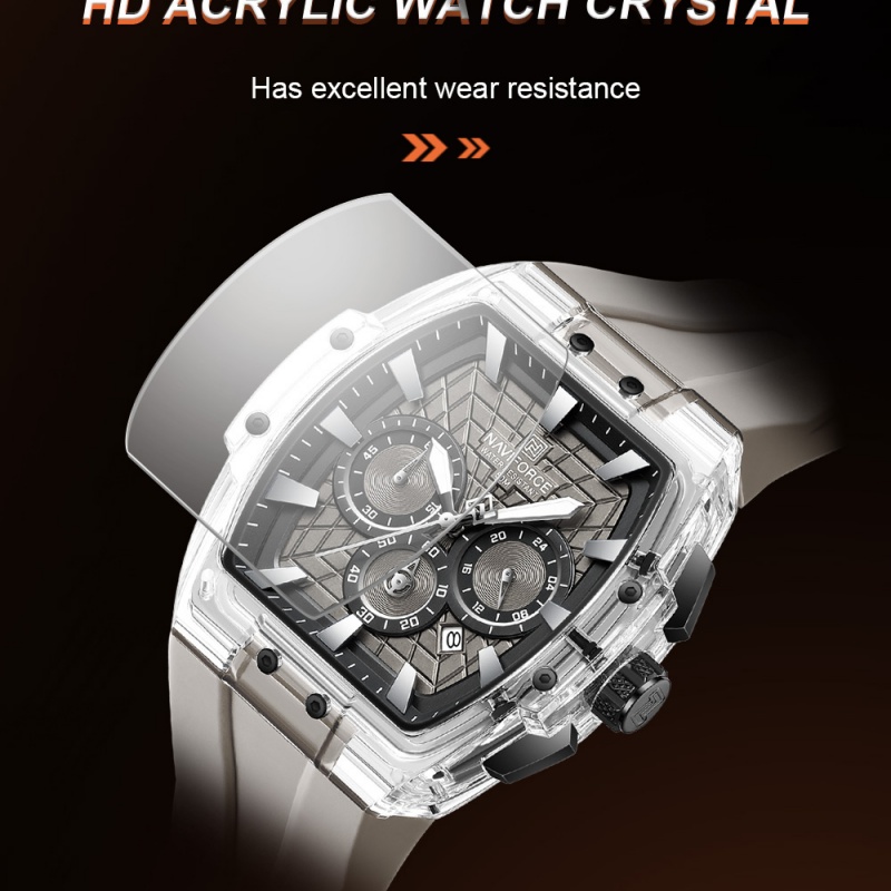 NAVIFORCE Mens Sport Watches 5 - Chronograph Sport Watch บทวิจารณ์และราคา