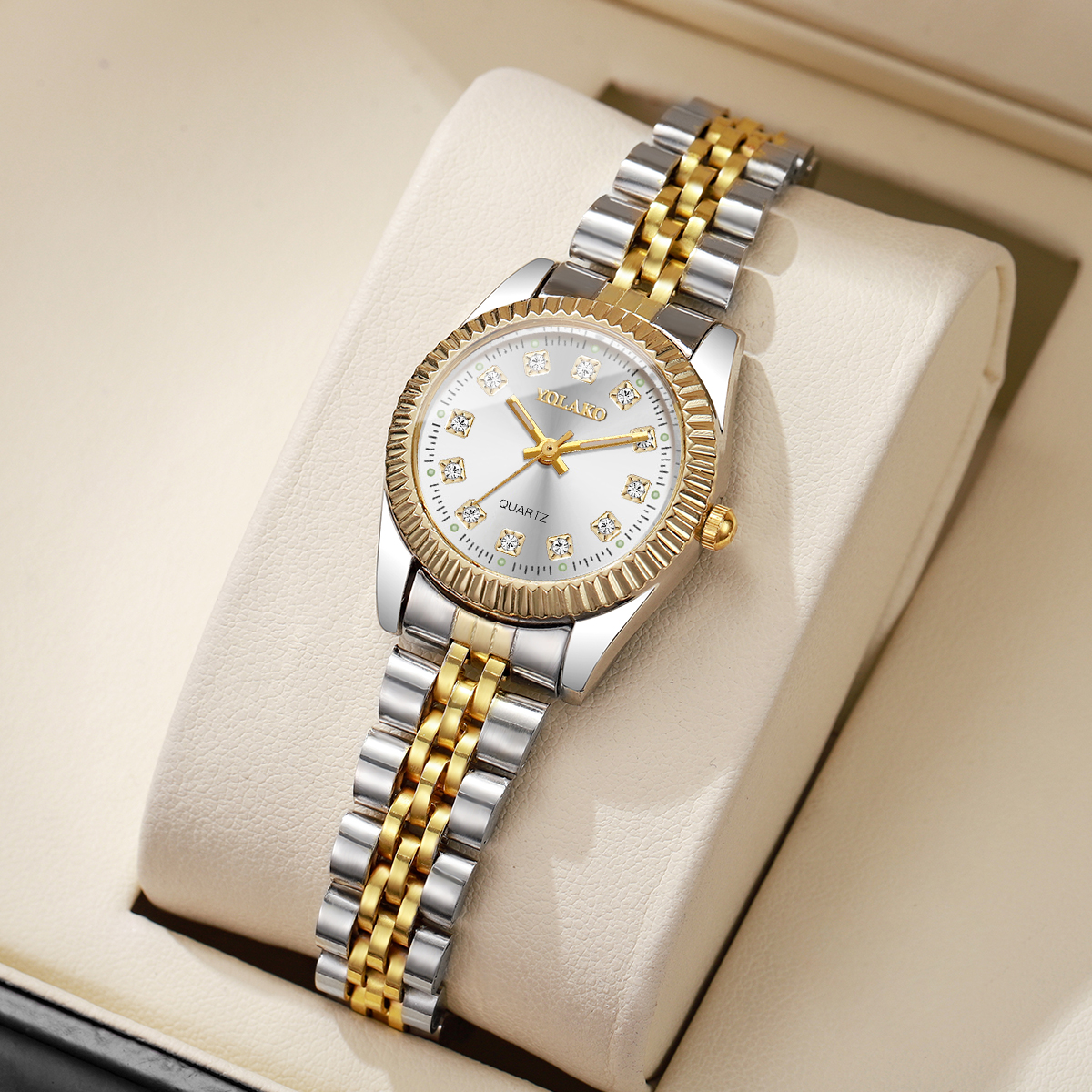 Fashion Rhinestone Women Quart - Ladies Fashion Watch บทวิจารณ์และราคา