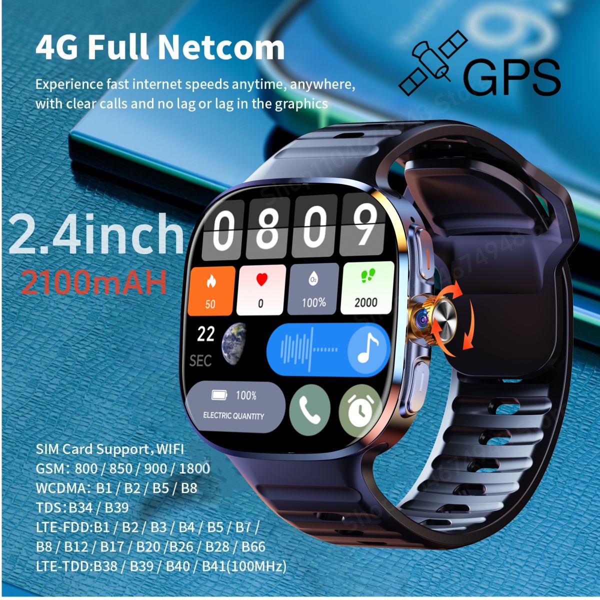 M99 Smart Watch Android 10.0 S - Heart Rate Gps Watch บทวิจารณ์และราคา