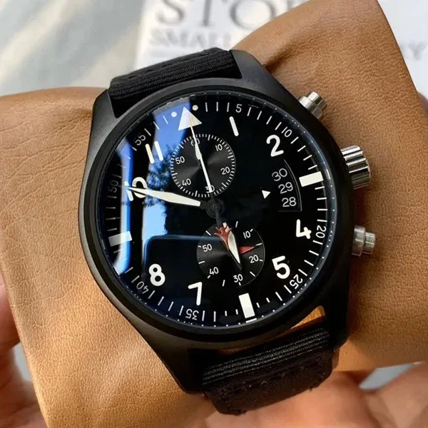 High quality luxury men's quar - Chronograph Sport Watch บทวิจารณ์และราคา