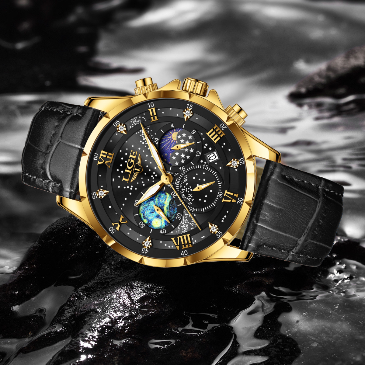 LIGE 2025 Top Luxury Brand Men - Smartwatch Army Watches For Men บทวิจารณ์และราคา