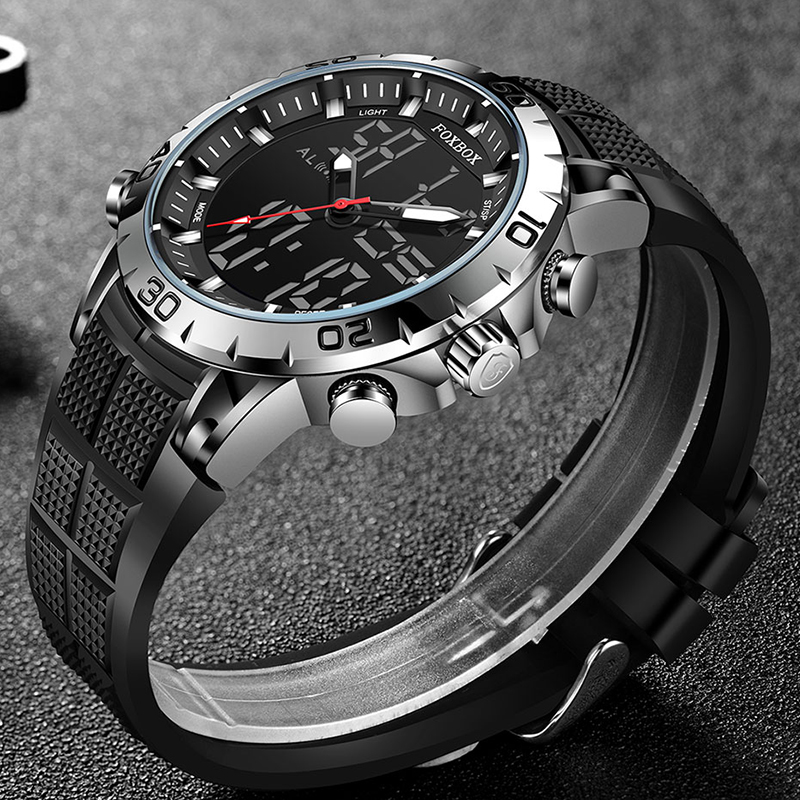 FOXBOX Mens Watches Sports Top - Smartwatch Watches For Men Brands บทวิจารณ์และราคา