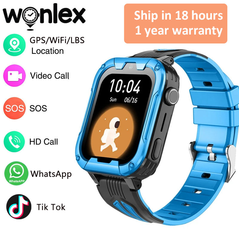Wonlex 4G Wifi Kids Smart Watc - Smartwatch Watch Whatsapp บทวิจารณ์และราคา