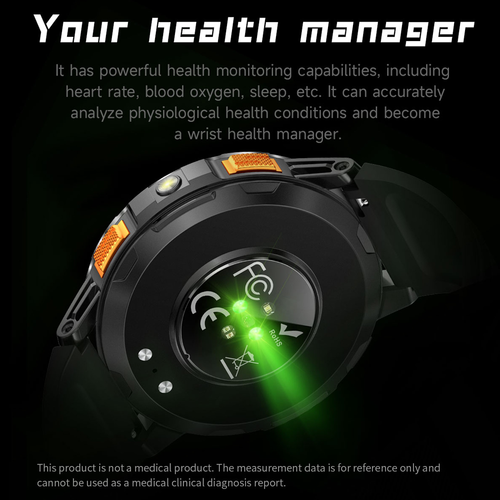 New Rugged Military Smart Watc - Smartwatch Rugged Watches For Men บทวิจารณ์และราคา