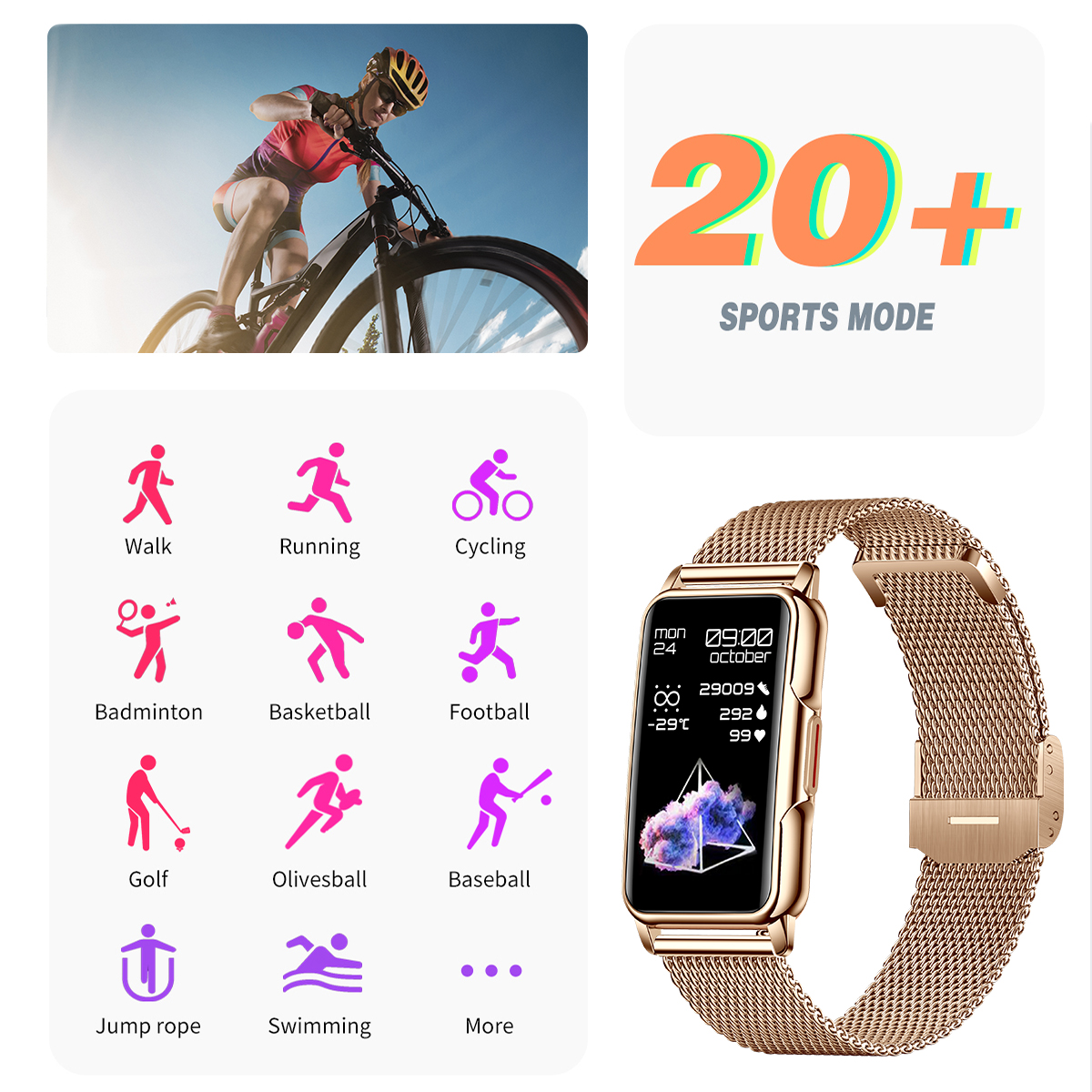 LIGE Smart Watch Men Women Fit - Watch Smart Smartwatch บทวิจารณ์และราคา
