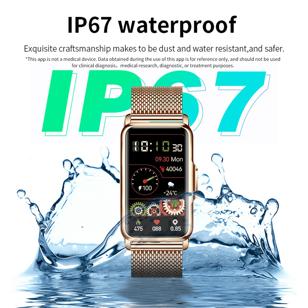 LIGE Smart Watch Men Women Fit - Watch Smart Smartwatch บทวิจารณ์และราคา