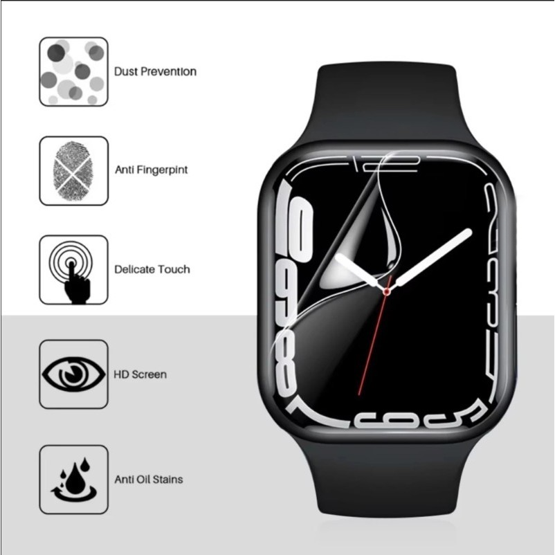 6pcs Screen Protector Film for - Iwatch Smartwatch บทวิจารณ์และราคา