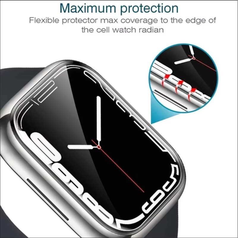 6pcs Screen Protector Film for - Iwatch Smartwatch บทวิจารณ์และราคา