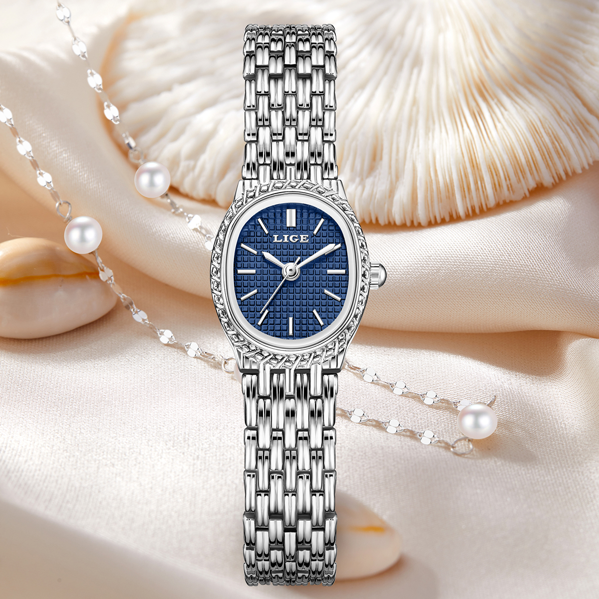 LIGE Fashion Elegant Quartz Wo - Ladies Fashion Watch บทวิจารณ์และราคา