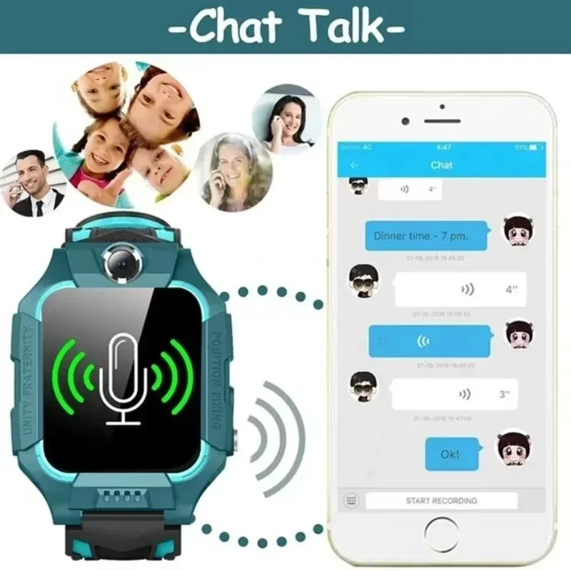 2026 Lenovo Waterproof Kids GP - Smartwatch Watches Gift For Boys With Gps บทวิจารณ์และราคา