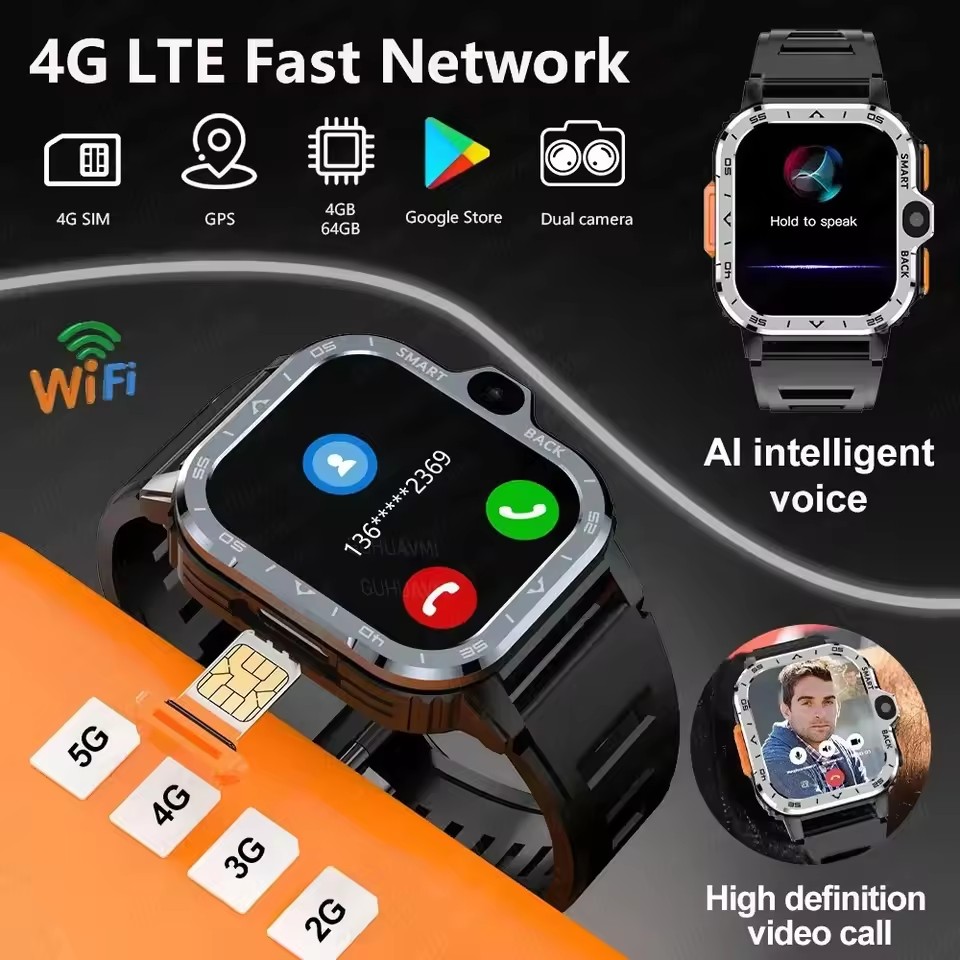 Android WhatsApp Smart 5G Vide - Smartwatch Watch Whatsapp บทวิจารณ์และราคา