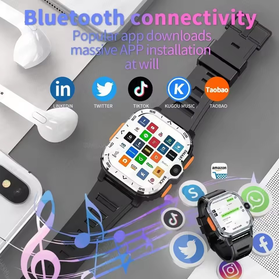 Android WhatsApp Smart 5G Vide - Smartwatch Watch Whatsapp บทวิจารณ์และราคา